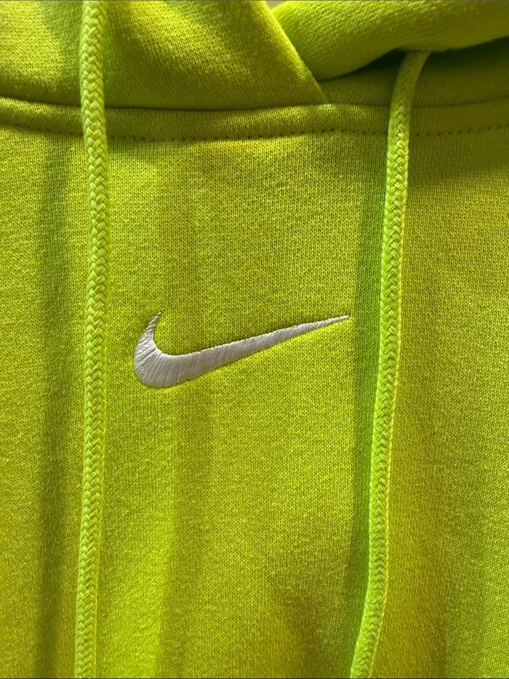Nike Women's Neon Lime Pullover Hoodie